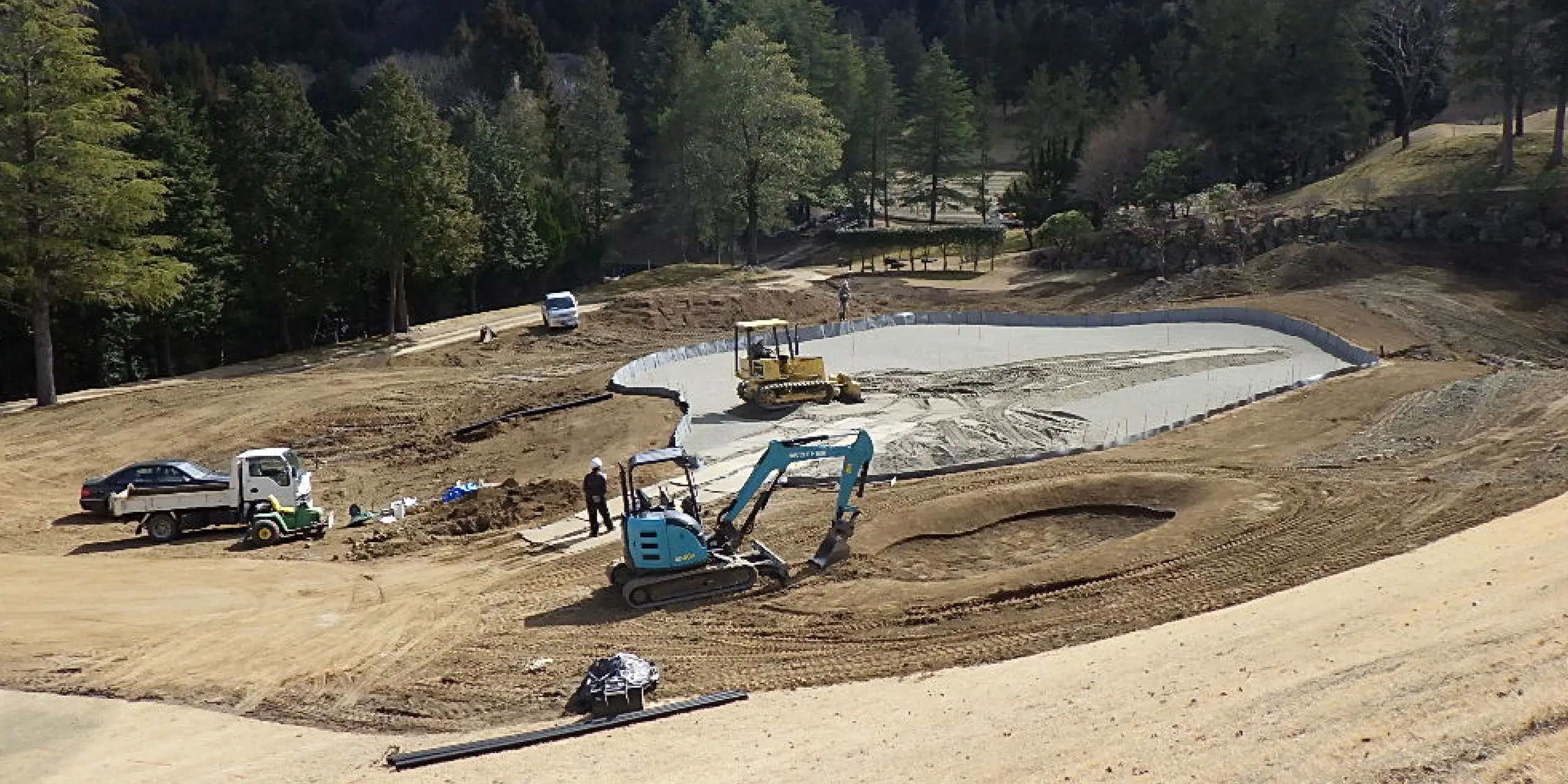 グリーン改修工事